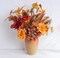 Artificial Sunflower with Vase, Artificial Fall Flowers for Decoration, Autumn Faux Gerber Daisy Flowers Arrangement in Vase Suitable for Home Living Room Fall Decor Table Centerpieces